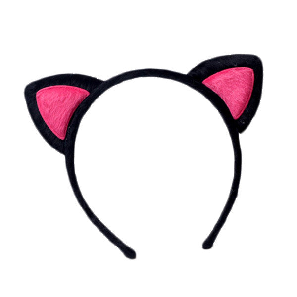 cat headband black hair