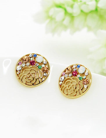 flower-earings