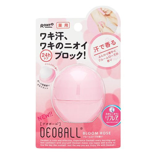 rohto deoball rose pink